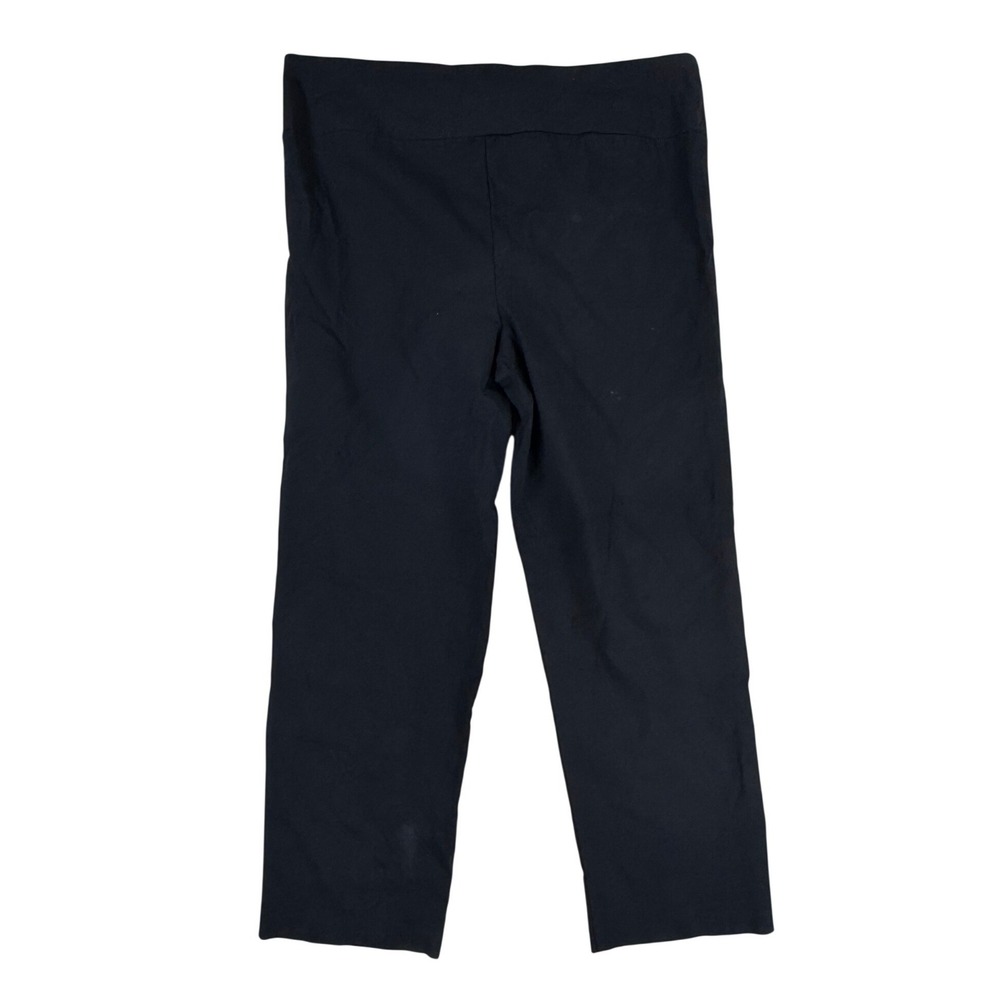True Envy Stretch Black Pull On Cropped Pants PXL Rayon Blend Womens - Picture 7 of 7